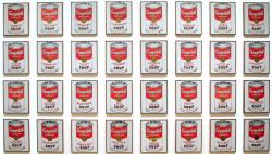 Andy Warhol. Campbell's Soup Cans (1962)
