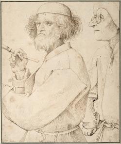 Autoportrait de Pieter Brueghel l’Ancien (1565)