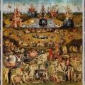 Bosch. Le jardin des délices, ouvert (v. 1500)