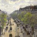 Camille Pissarro. Boulevard Montmartre, matinée de printemps (1897)