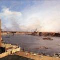 Canaletto. The Thames and the City of London from Richmond House, 1747
