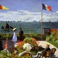 Claude Monet. Terrasse à Sainte-Adresse (1867)