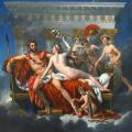 David. Mars désarmé par Vénus et les Grâces (1824)