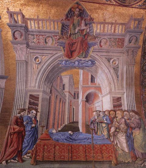 Del Castagno. La mort de la Vierge (1442-43)