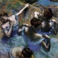 Edgar Degas. Danseuses en bleu (v. 1899)