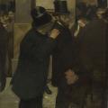 Edgar Degas. Portraits à la Bourse (1878-79)