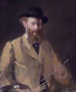 Edouard Manet. Autoportrait à la palette (1879)