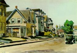 Edward Hopper, Prospect Street, Gloucester (1928)