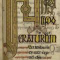 Évangéliaire d'Echternach, folio 177r, détail 1