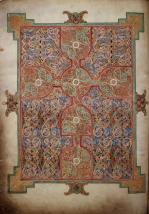 Évangéliaire de Lindisfarne folio 26v (690-721)