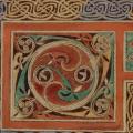 Évangéliaire de Lindisfarne (v. 690-721) folio 94v, détail 3