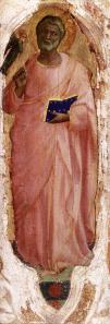 Fra Angelico. Retable San Domenico ou Pala di Fiesole, Saint Mathieu (1423-24)