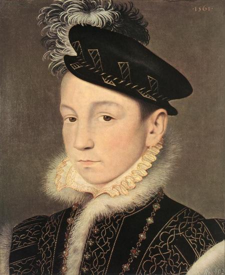 François Clouet. Charles IX (1561)
