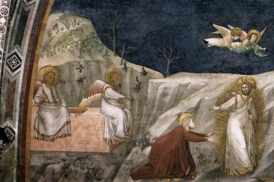 Giotto. Noli me tangere (v. 1320)