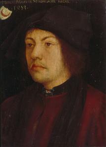 Hans Burgkmair. Portrait de Martin Schongauer (1453-1518)