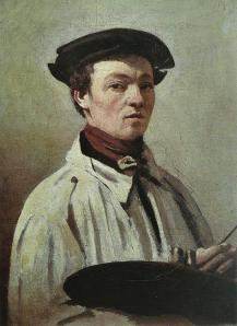 J-B. Corot. Autoportrait (v. 1835)