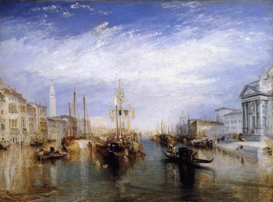 J.M.W. Turner. Le Grand Canal, Venise (1835)