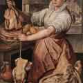 Joachim Beuckelaer. La cuisinière (1574)