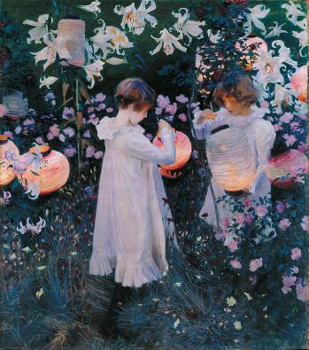 John Singer Sargent. Carnation, Lily, Lily, Rose (1885-86)