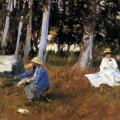 John Singer Sargent. Claude Monet peignant à la lisière d’un bois (v. 1885)