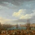 Joseph Vernet. Intérieur du port de Marseille (1754)