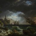 Joseph Vernet. Naufrage sur une mer orageuse (1773)