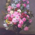 Louis Marie de Schryver. Bouquet de fleurs