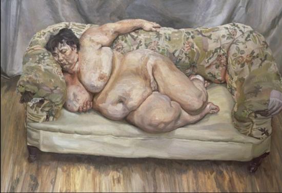 Lucian Freud. Bénéfices du sommeil (1995)