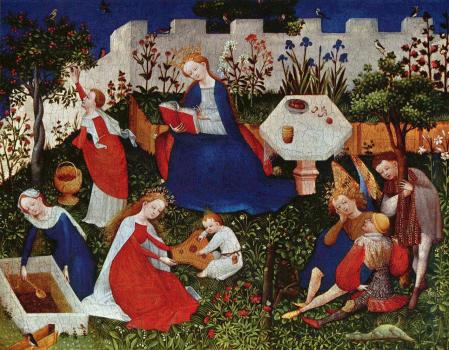 Maître du Haut Rhin. Le Jardin de Paradis (v. 1410-20)