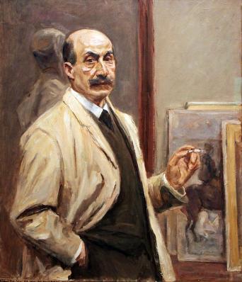 Max Liebermann. Autoportrait (1909-10)