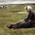Max Liebermann. Dans le champ (1890)