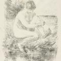 Max Liebermann. Femme au bain (1926)