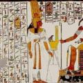 Néfertari devant le dieu Thot (v. -1250)