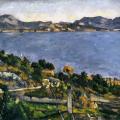 Paul Cézanne. Le golfe de Marseille vu de L'Estaque (1878-79)