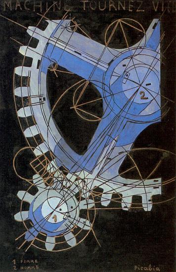 Francis Picabia. Machine à transformer rapidement (1916)