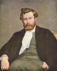 Pierre-Auguste Renoir. Alfred Sisley (1868)