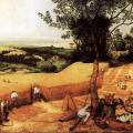 Pieter Brueghel l'Ancien. Les moissonneurs (1565)