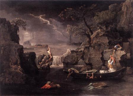 Nicolas Poussin. L’Hiver ou le Déluge (1660-64)