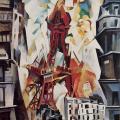 Robert Delaunay. Tour Eiffel (1911)
