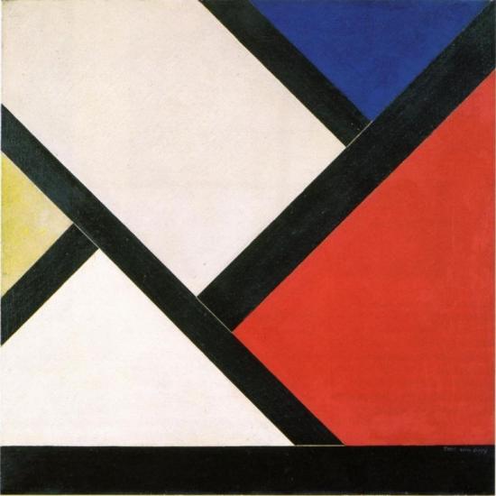 tTheo van Doesburg. Contre-composition XIV (1925)