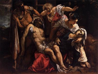 Tintoret. Lamentation sur le Christ mort (v. 1560)