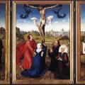 Van der Weyden. Triptyque de la crucifixion (v. 1445)