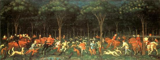 Uccello. Chasse nocturne (v. 1460)