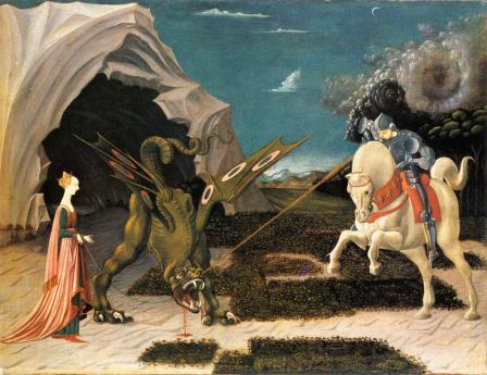 Uccello. Saint Georges et le dragon (v. 1470)
