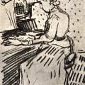 Vincent van Gogh. Mademoiselle Gachet au piano (1890)