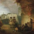 Watteau. La Porte de Valenciennes, 1710-11