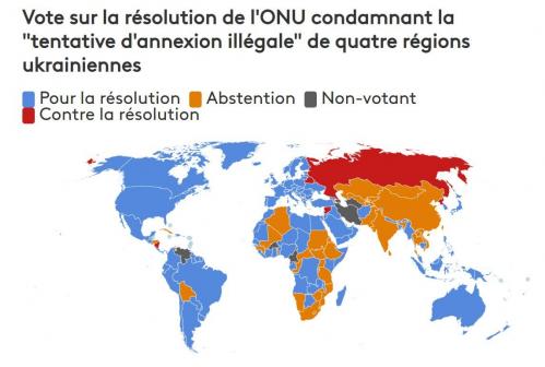 Guerre en Ukraine. Résolution ONU.