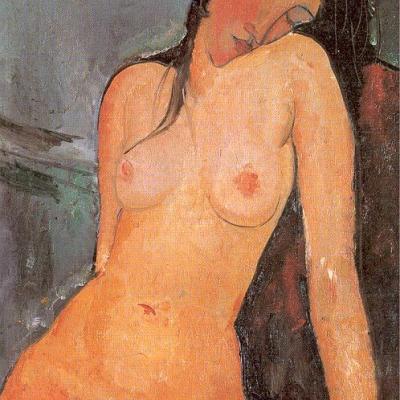 Modigliani, Nu assis (1916)