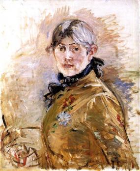 Berthe Morisot. Autoportrait (1885)