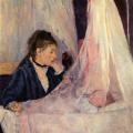 Berthe Morisot. Le berceau (1873)